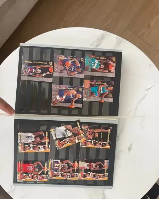 Karty kolekcjonerskie NBA lata 90. 166 sztuk Głównie 94, 95, 96 Cześć 2 — praca twórcy Paulina M. na Freshwall Marketplace