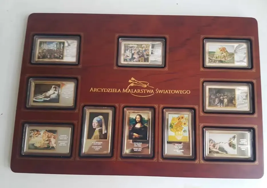 Kolekcja Arcydzieła Malarstwa Światowego, 10 sztuk — praca twórcy Mikołaj K. na Freshwall Marketplace