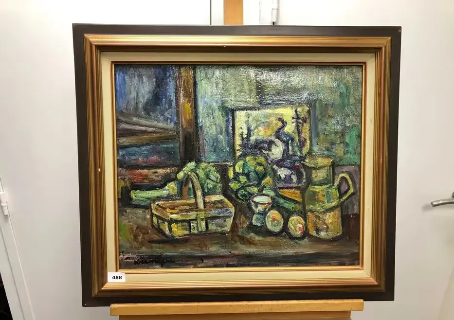 Obraz olejny Pinchus KREMEGRE. Martwa natura — praca twórcy Jerzy na Freshwall Marketplace