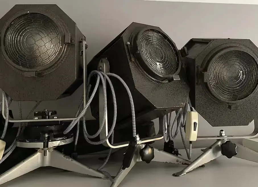 Lampa loft vintage teatralna stolowa biurkowa podlogowa prl — praca twórcy Jacek na Freshwall Marketplace