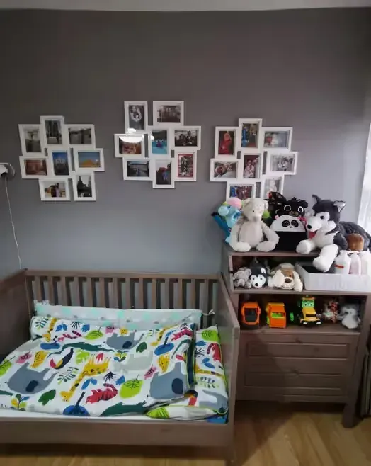 Meble dziecięce IKEA SUNDVIK szafa, komoda z przebierakiem, łóżeczko — praca twórcy Paulina na Freshwall Marketplace