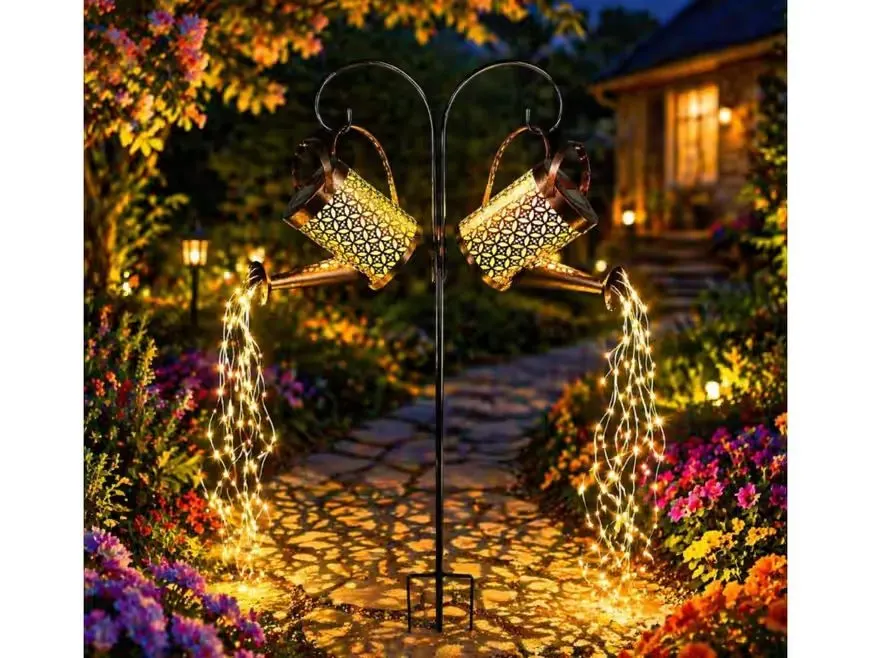 ZESTAW - 2x Lampa Solarna Ogrodowa Konewka LED Dekoracyjna do Ogrodu na Taras — praca twórcy INWESTDAN na Freshwall Marketplace