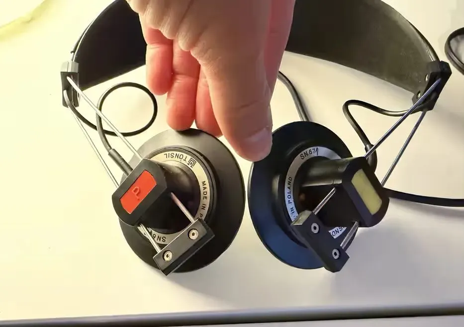 Słuchawki Unitra Tonsil SN-67 | Vintage PRL retro odłuch Wizualnie MEGA BDB STAN — praca twórcy Smart Connection Jabłka i Androidy na Freshwall Marketplace