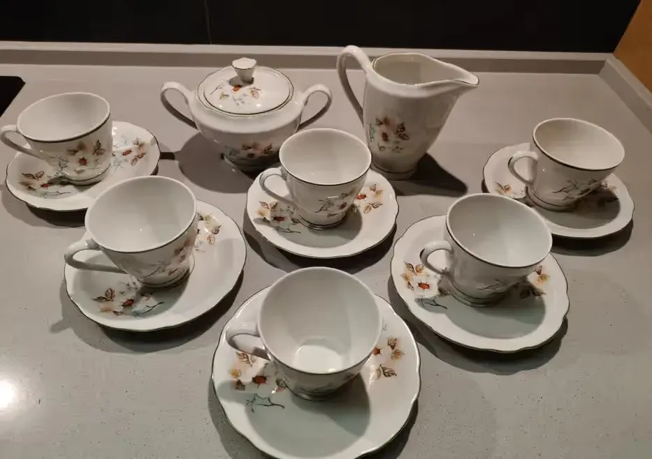 Zestaw kawowy Ćmielów vintage — praca twórcy Karolina na Freshwall Marketplace