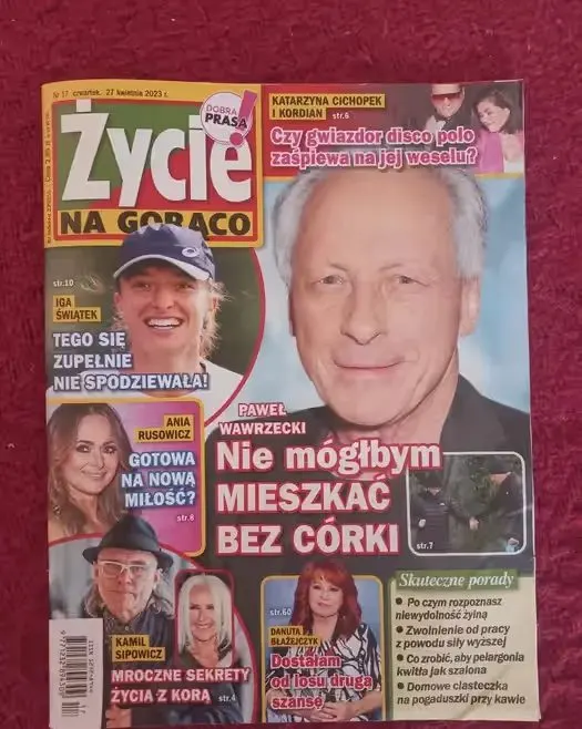 Życie na gorąco - gazeta — praca twórcy Aldona na Freshwall Marketplace