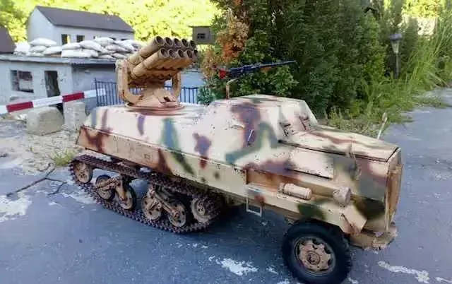 1/16 Panzerwerfer 42 rc. — praca twórcy Sebastian na Freshwall Marketplace