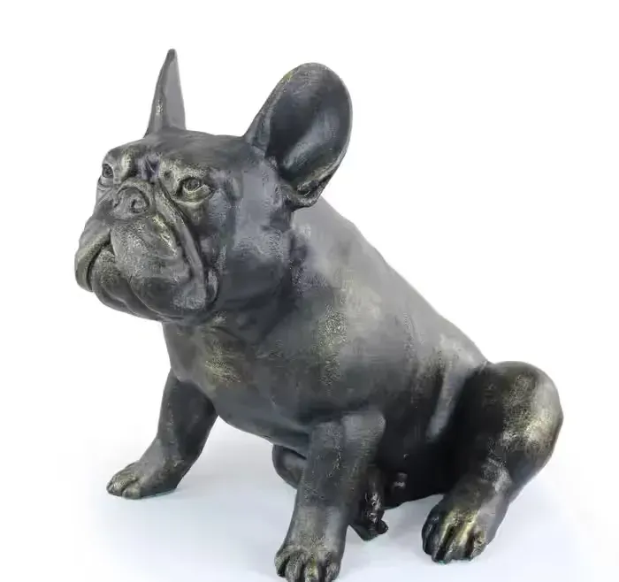 Buldog francuski II figurka pełnowymiarowa Art-Dog — praca twórcy Krzysztof Liszka na Freshwall Marketplace