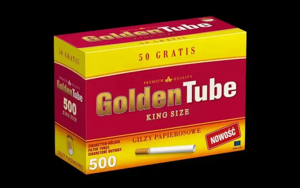 GILZY papierosowe GOLDEN TUBE 500-6,00 — praca twórcy DAREK na Freshwall Marketplace