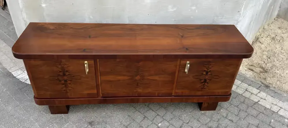 Komoda/Szafka RTV Orzech 160 Art-Deco Piękny Antyk Po Renowacji — praca twórcy Tomasz na Freshwall Marketplace