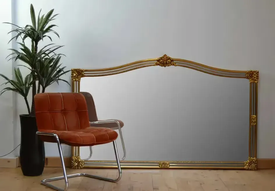 Lustro DEKNUDT® Hollywood Regency Vintage '70 - 185/115 cm — praca twórcy Vintage side na Freshwall Marketplace