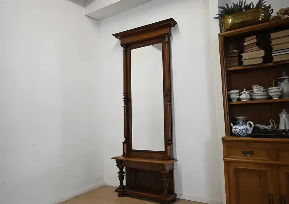 lustro z konsolą orzechowe tremo s050405 — praca twórcy Joanna na Freshwall Marketplace