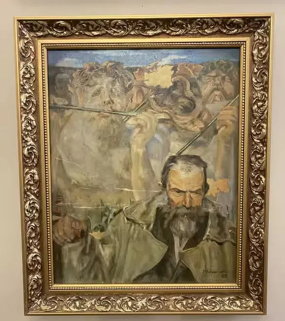 Obraz olejny Dariusz Kaleta Portret Adama Asnyka — praca twórcy Patrycja na Freshwall Marketplace