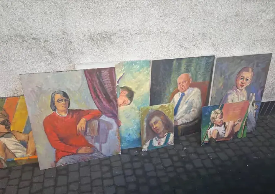 Obrazy H. Sosinowicz olej na płótnie łacznie 41 szt. — praca twórcy Bartek na Freshwall Marketplace