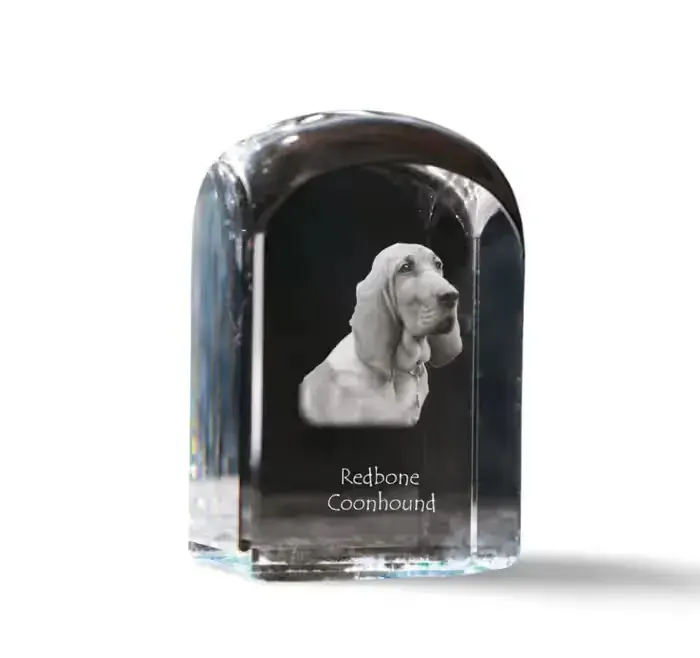 Redbone Coonhound kryształ pieczątka z psem Art-Dog — praca twórcy Krzysztof Liszka na Freshwall Marketplace
