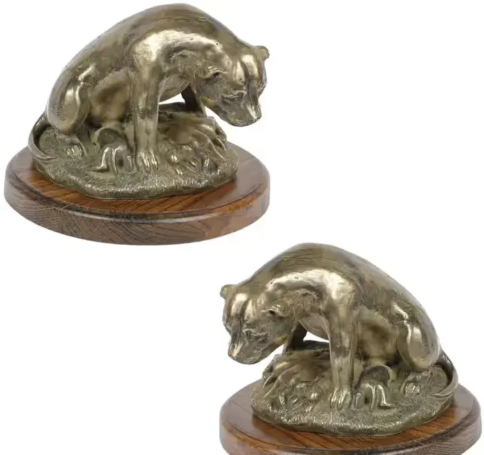 Staffordshire Bull Terrier figurka na drewnie Art-Dog — praca twórcy Krzysztof Liszka na Freshwall Marketplace