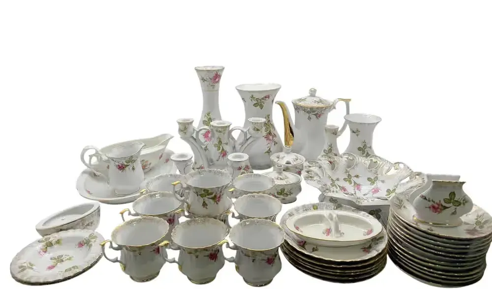 Zestaw porcelany Chodzież Iwona Róża — praca twórcy Loombard Siemianowice na Freshwall Marketplace