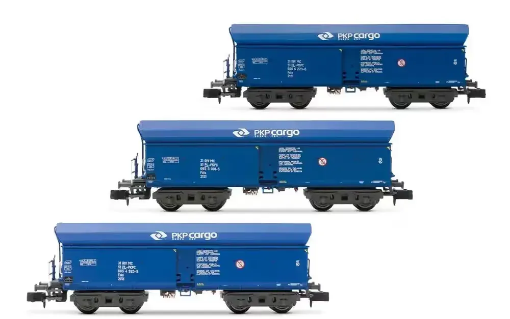 Zestaw wagon towarowy PKP (3 sztuki), Arnold HN6565, skala N — praca twórcy Krzysiek na Freshwall Marketplace