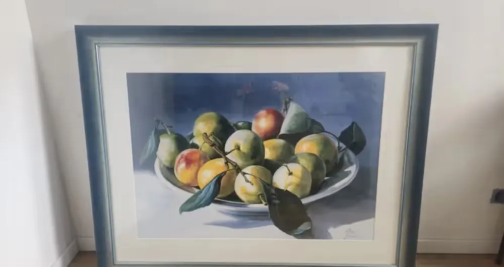 Obraz w drewnianej ramie — praca twórcy Aneta na Freshwall Marketplace