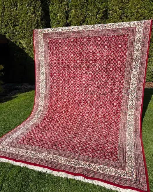 Dywan Kaszmirowy Wełniany PERSKI INDO Herati Bidjar 350x240 NAJTANIEJ W PL — praca twórcy Dywany Świata na Freshwall Marketplace