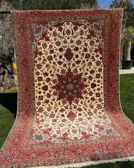 Dywan Tabriz Raj Perski Kaszmirowy z Jedwabiem 320x200 galeria 32 tyś — praca twórcy Dywany Świata na Freshwall Marketplace