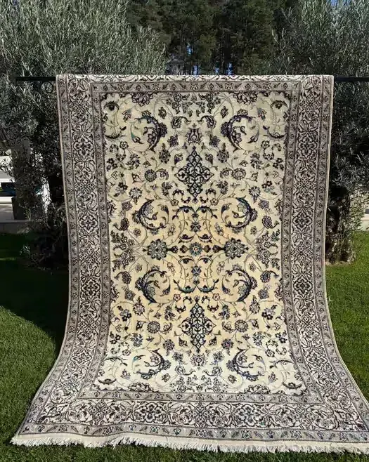 Kaszmir plus jedwab r.tkany dywan perski Nain 300x200 galeria 14 tyś — praca twórcy Dywany Świata na Freshwall Marketplace