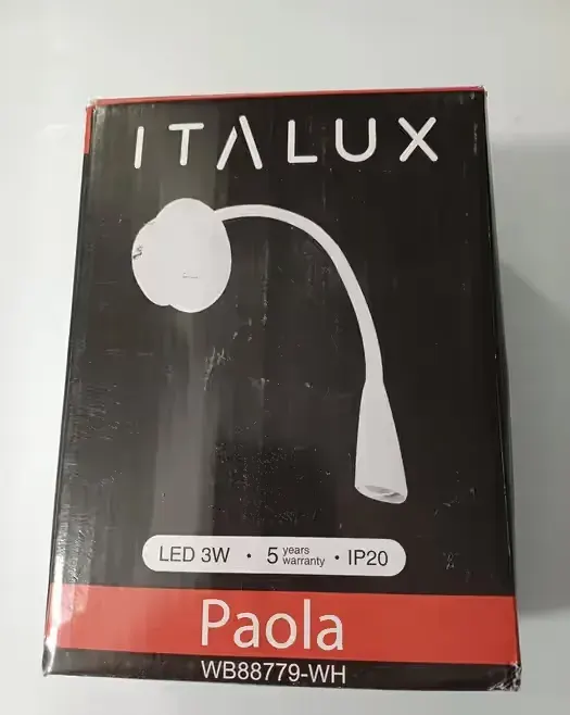 Kinkiet Italux Paola WB88779-WH czarny — praca twórcy Marzena na Freshwall Marketplace