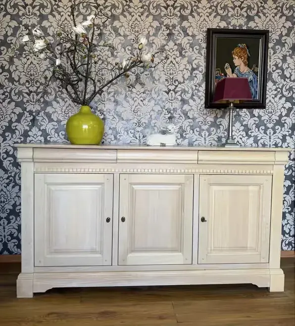 Komoda dębowa, bielony dąb, komoda z drewna — praca twórcy Royal Night na Freshwall Marketplace