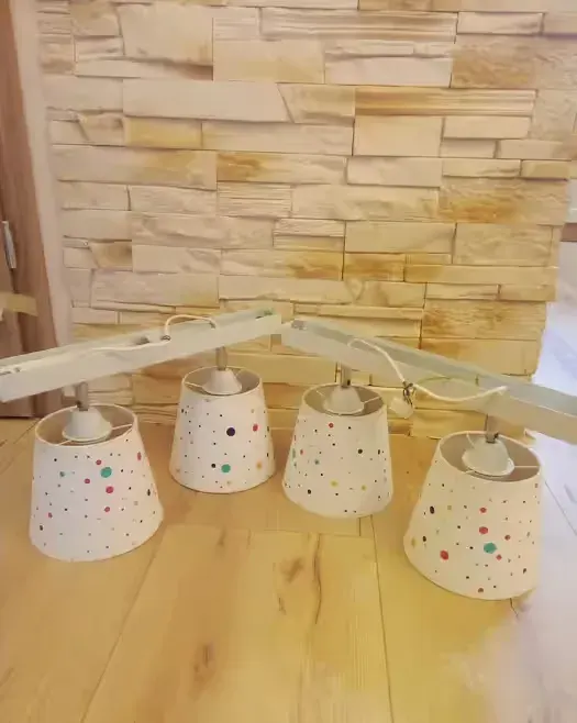lampa dziecięca lampa do pokoju dziecięcego lampa dla dziewczynki — praca twórcy Mariola na Freshwall Marketplace