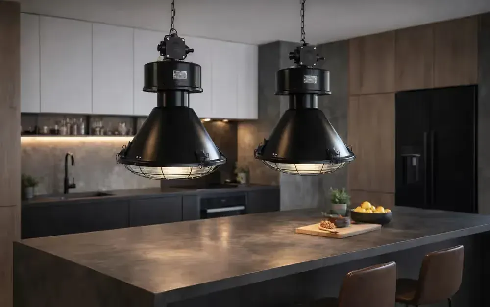 Lampa Loft ORP400 Taras jadalnia wisząca nad stół antresole  duża przemysłowa — praca twórcy AS-COMPLEX LOFT DESIGN na Freshwall Marketplace