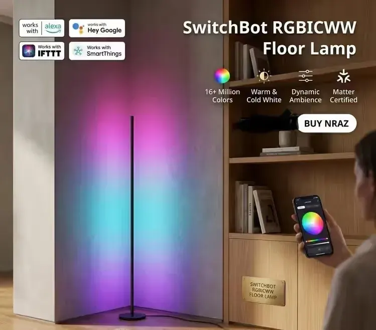 Lampa Podłogowa  LED Matowa SwitchBot — praca twórcy Radosław na Freshwall Marketplace