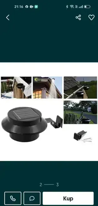 Lampa solarna nowa — praca twórcy Joanna na Freshwall Marketplace