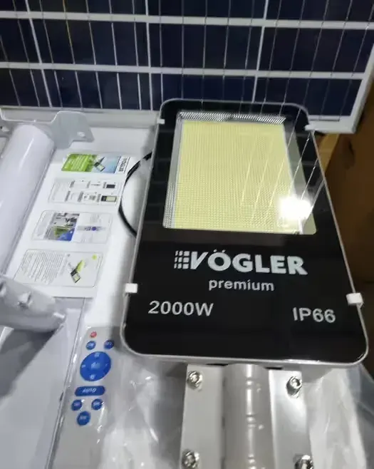 Lampa Solarna Uliczna VÖGLER GmBh wersja PREMIUM 2000 W, latarnia — praca twórcy Centrum Handlowo-Usługowe Marek Karaś na Freshwall Marketplace