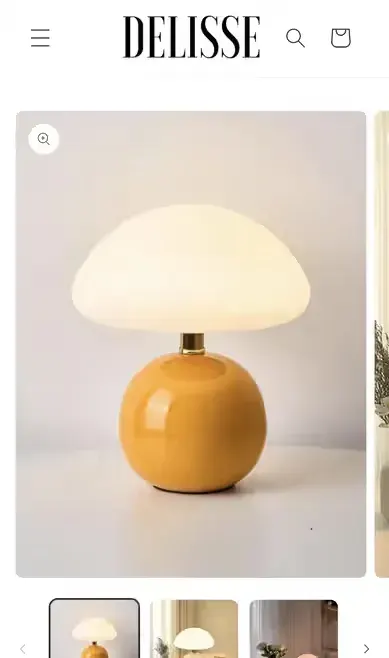 Lampa stołowa - Delisse. — praca twórcy Monika na Freshwall Marketplace