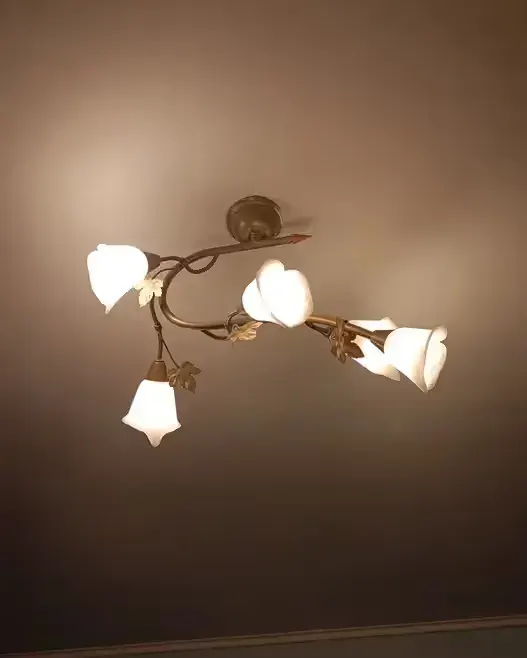 Lampa sufitowa Lamkur bluszcz+ kinkiety i gniazdka — praca twórcy Olka na Freshwall Marketplace