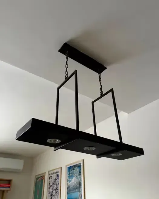 Lampa sufitowa Markslojd industrialna Tray 80 Led Czarna Oświetlenie — praca twórcy Gosia na Freshwall Marketplace