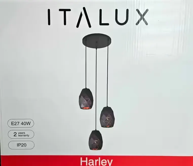 Lampa wisząca Italux Harley 3-punktowa — praca twórcy Monika na Freshwall Marketplace