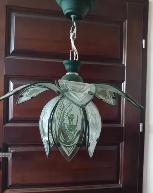 Lampa wisząca  szklana — praca twórcy Grzesiek na Freshwall Marketplace