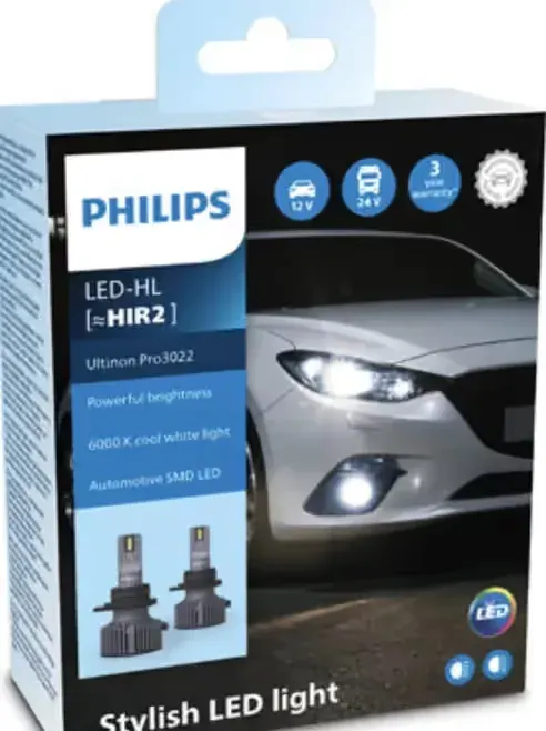 LED hir2 Philips ULTINON PRO 3022 opel toyota PX22d 9012 — praca twórcy Piotr na Freshwall Marketplace