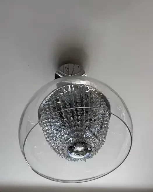 Nowoczesna lampa wisząca DISPOSA CLEAR D50, plus dwa kinkiety w komple — praca twórcy wojcikbeata515 na Freshwall Marketplace