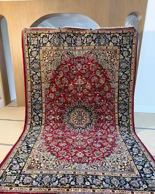 Nowy Dywan Wełniany Kaszmirowy Perski Iran Keshan 365x240 NAJTANIEJ !! — praca twórcy Dywany Świata na Freshwall Marketplace