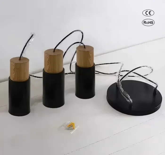 ouglres 3-punktowa lampa wisząca w stylu vintage — praca twórcy Adam na Freshwall Marketplace