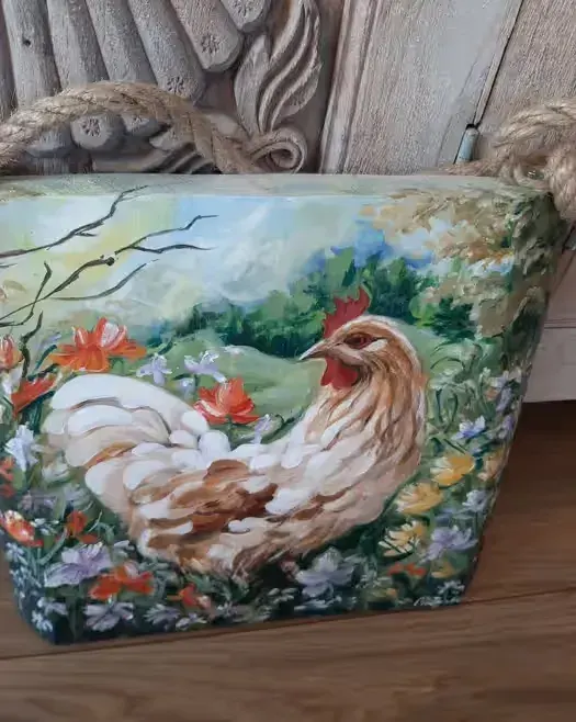 Ręcznie malowany obraz — praca twórcy Marcelina na Freshwall Marketplace