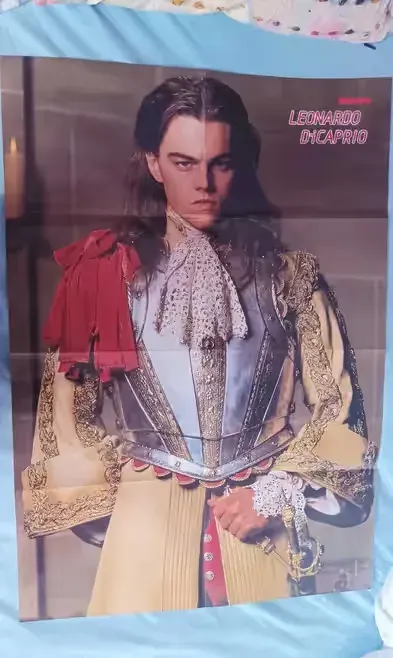 bardzo duźy plakat Leonardo Di Caprio z "Bravo" z Niemiec — praca twórcy Anna na Freshwall Marketplace