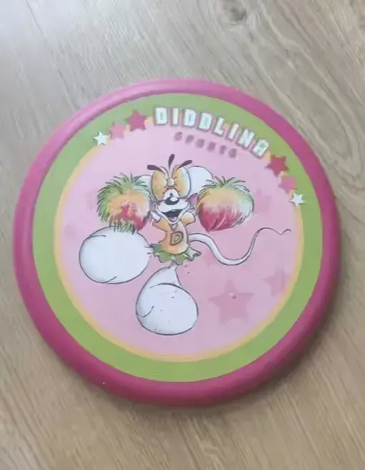 Frisbee, dysk diddlina, diddl, mysz, maus — praca twórcy Natka na Freshwall Marketplace