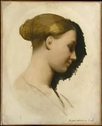 Madame Edmond Cavé (Marie-Elisabeth Blavot, ca. 1806–1883) — Jean Auguste Dominique Ingres — ujęcie 2