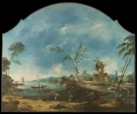 Fantastic Landscape — Francesco Guardi — ujęcie 2