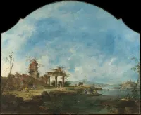 Fantastic Landscape — Francesco Guardi — ujęcie 2