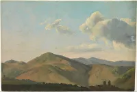 Mountainous Landscape at Vicovaro — Simon Denis — ujęcie 2