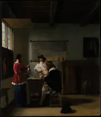 The Visit — Pieter de Hooch — ujęcie 2