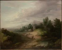 Wooded Upland Landscape — Thomas Gainsborough — ujęcie 2